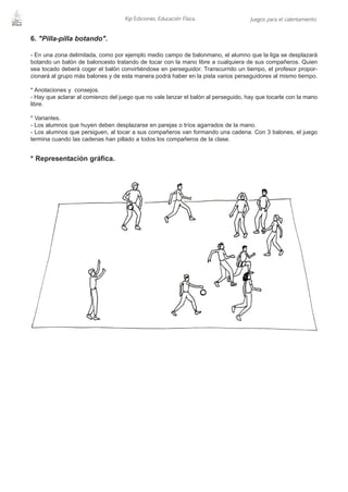 juegos de calentamiento