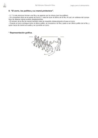 juegos de calentamiento