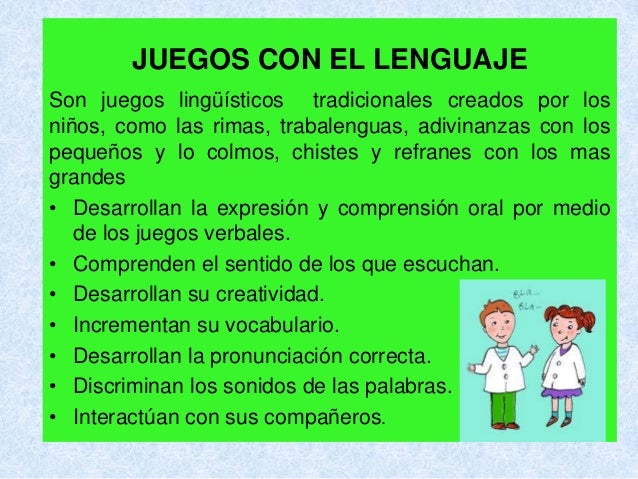 Juegos con el lenguaje