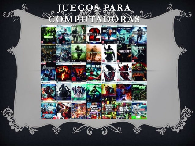 Juegos de computadoras