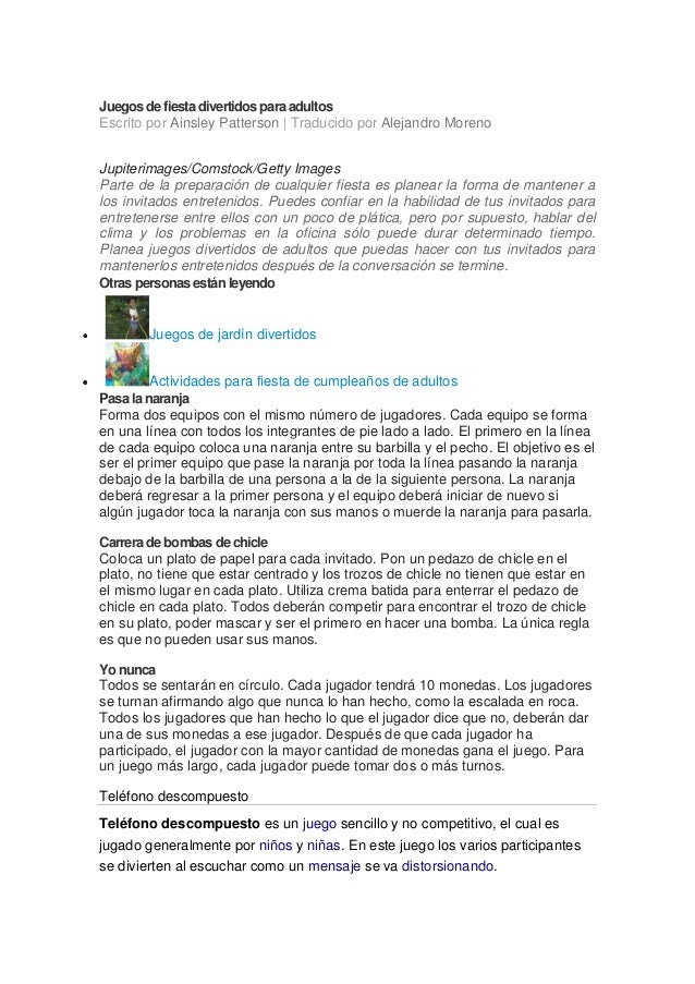juegos de jardin para adultos