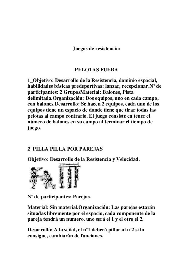 juegos de resistencia para niños de primaria juegos de resistencia para niños de primaria