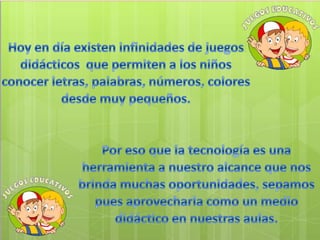 Juegos educativos y didácticos online para niños