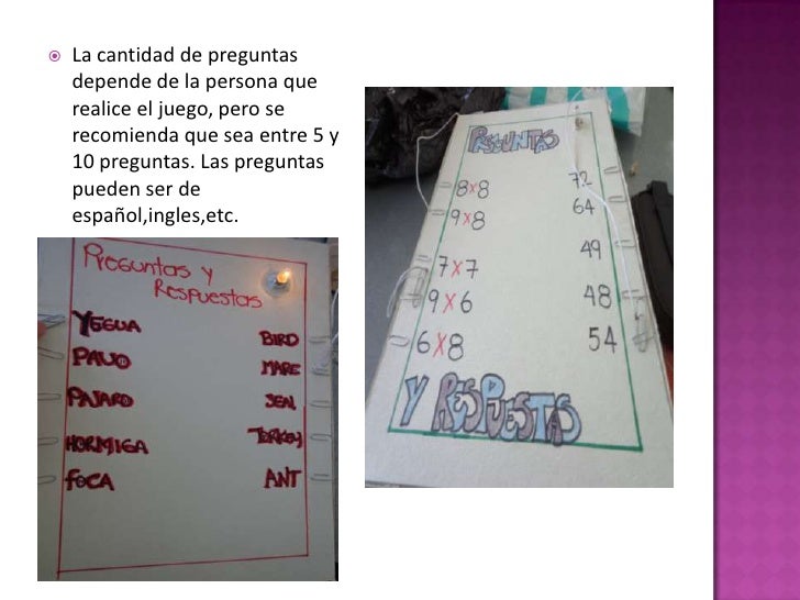 juegos de preguntas en espanol