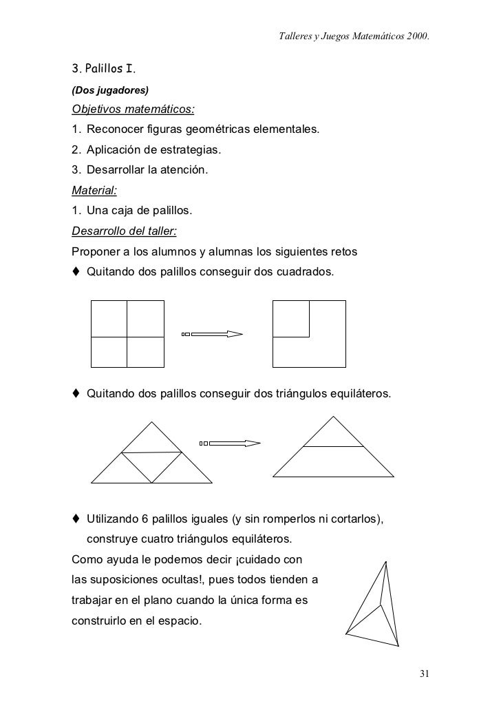 Juegos Matematicos Para Primaria Y Secundaria