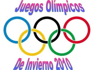 Juegos Olímpicos De Invierno 2010 