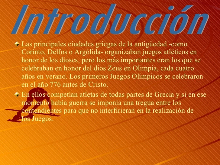 Juegos olimpicos en la antigua Grecia