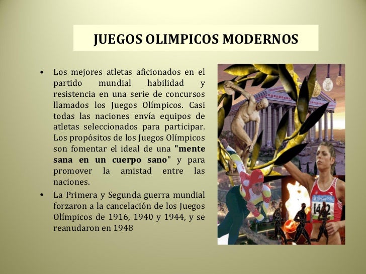 Juegos Olimpicos Maestria