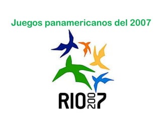 Juegos panamericanos del 2007 