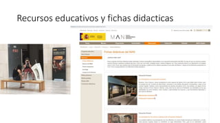 Recursos educativos y fichas didacticas
 