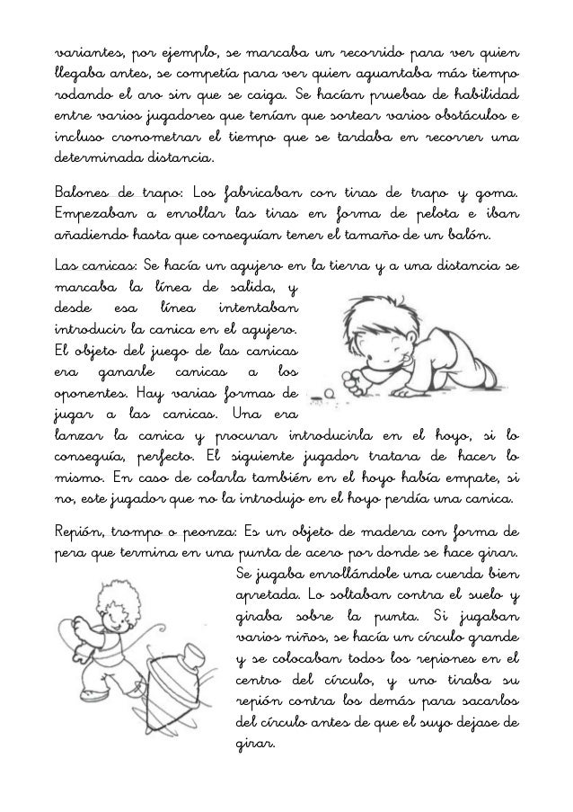 que juegos jugaban antes nuestros abuelos