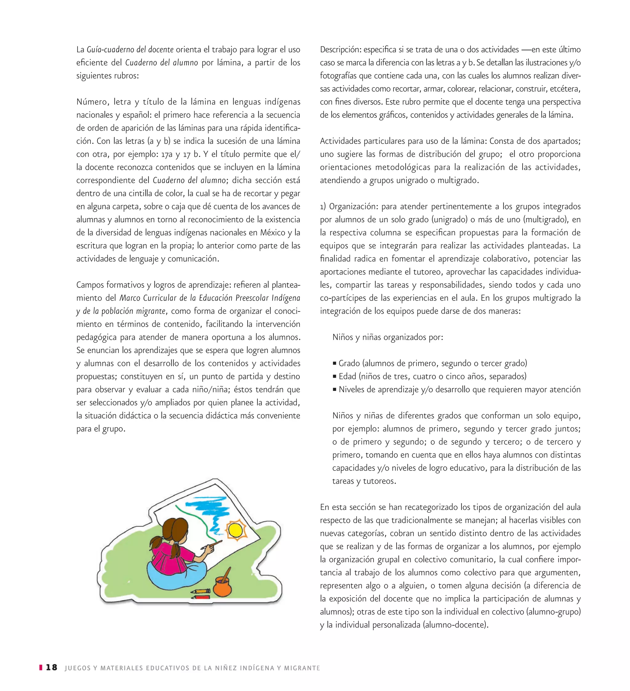 Juegos y materiales educativos de la niñez indígena y migrante ...