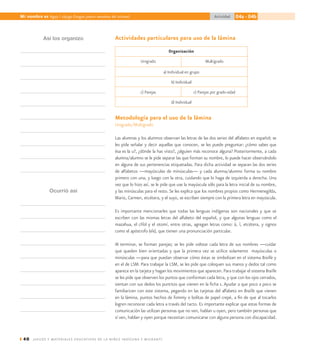 Juegos y materiales educativos de la niñez indígena y migrante ...