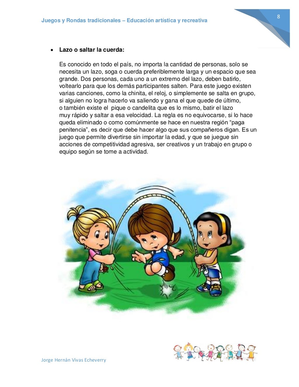 Juegos y rondas tradicionales