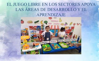 Metodología de la hora del juego libre en los sectores | PPTX