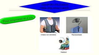 EQUIPOS UTILIZADOS
PARA DISCAPACITADOS
 