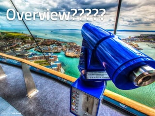 Photo by: Chris Smith
Overview?????
 