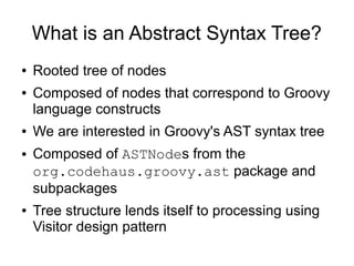 Groovy AST Transformations | ODP