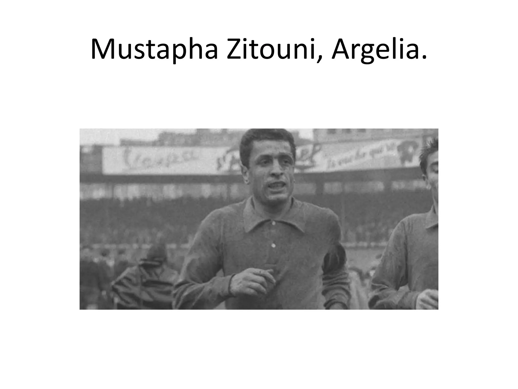 Mustapha Zitouni, Argelia.