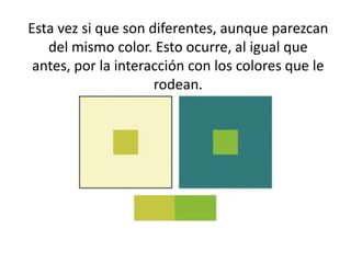Jugamos con el color | PPTX