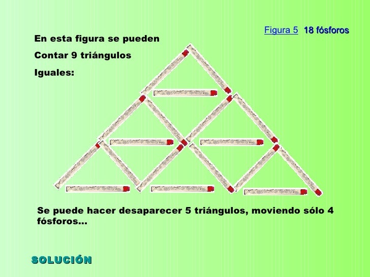 Como Hacer 8 Triangulos Equilateros Con 6 Palillos