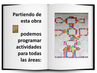 Partiendo de
   esta obra

   podemos
  programar
 actividades
  para todas
   las áreas:
 