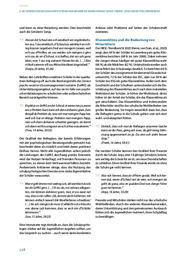 Rapport sur la situation de la jeunesse 2020