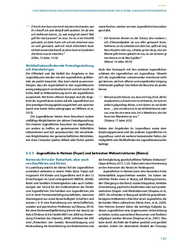 Rapport sur la situation de la jeunesse 2020