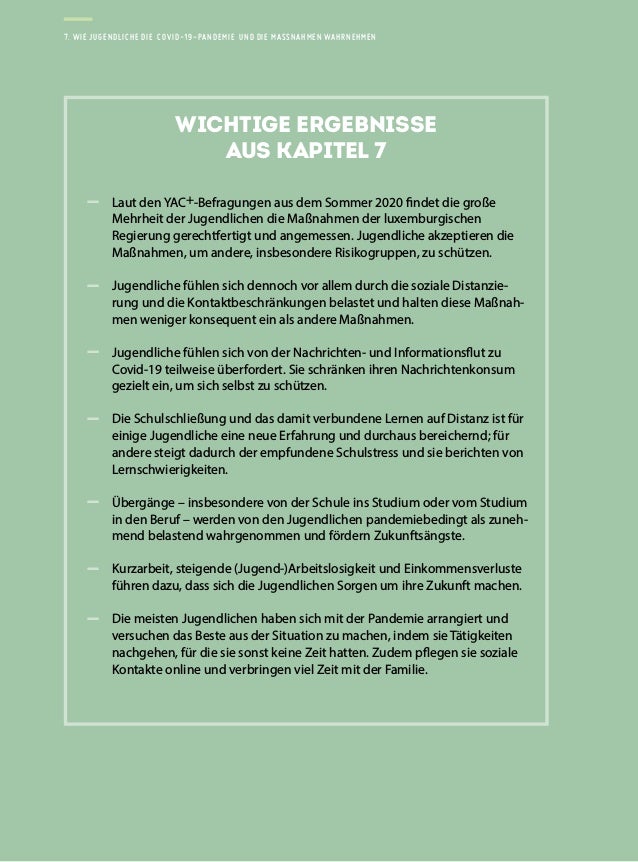 Rapport sur la situation de la jeunesse 2020