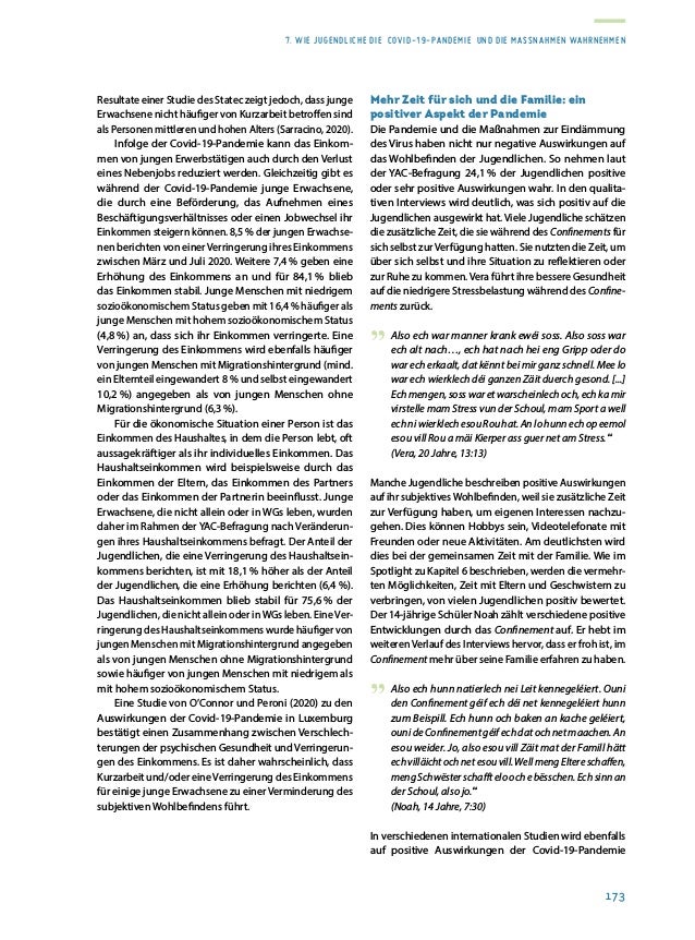 Rapport sur la situation de la jeunesse 2020