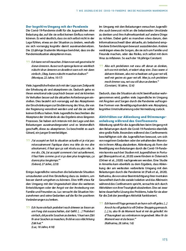 Rapport sur la situation de la jeunesse 2020