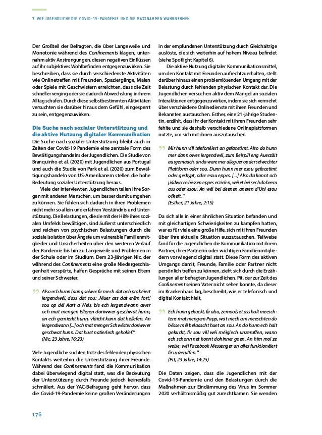 Rapport sur la situation de la jeunesse 2020