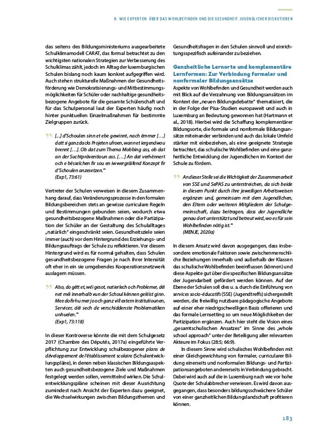 Rapport sur la situation de la jeunesse 2020