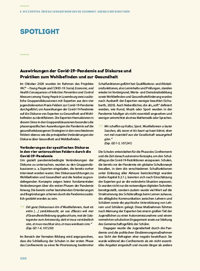 Rapport sur la situation de la jeunesse 2020