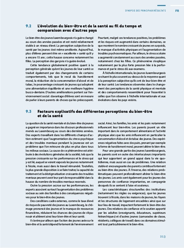 Rapport sur la situation de la jeunesse 2020