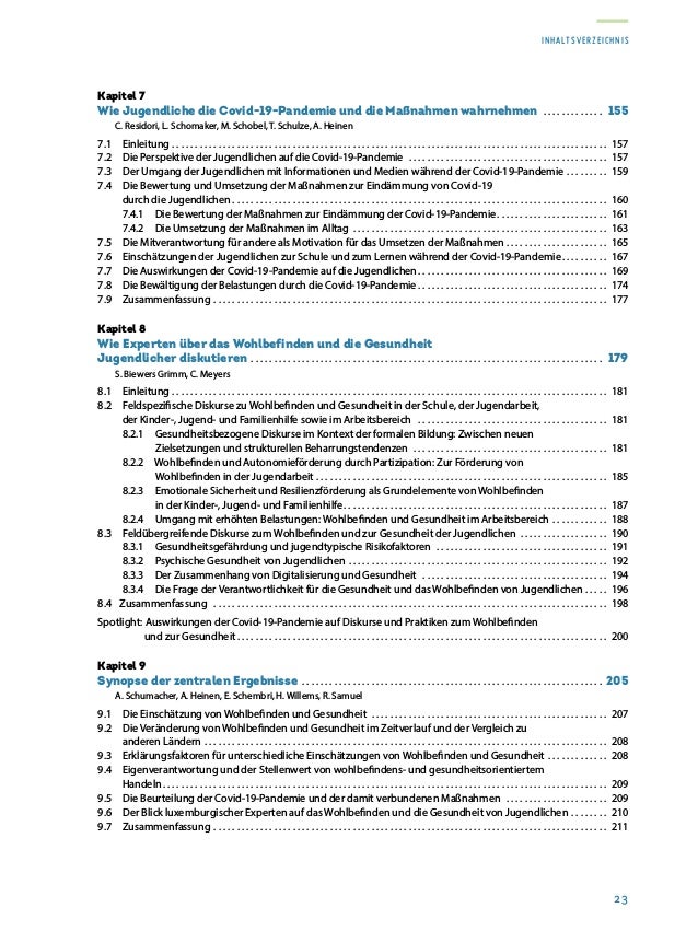 Inhaltsverzeichnis
24
Synopsis des principaux résultats. . . . . . . . . . . . . . . . . . . . . . . . . . . . . . . . . ....