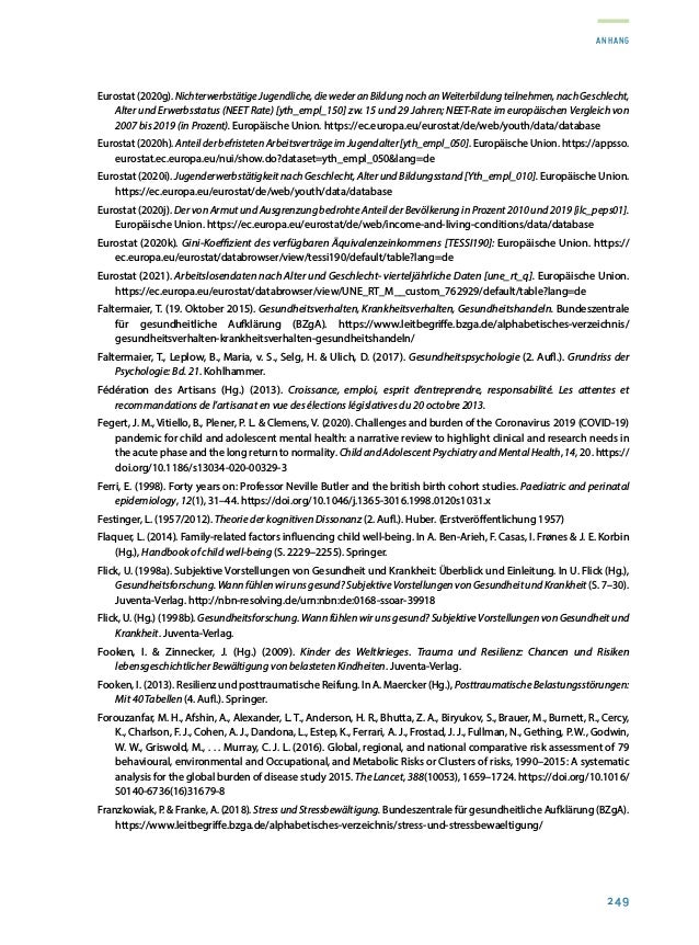 Rapport sur la situation de la jeunesse 2020