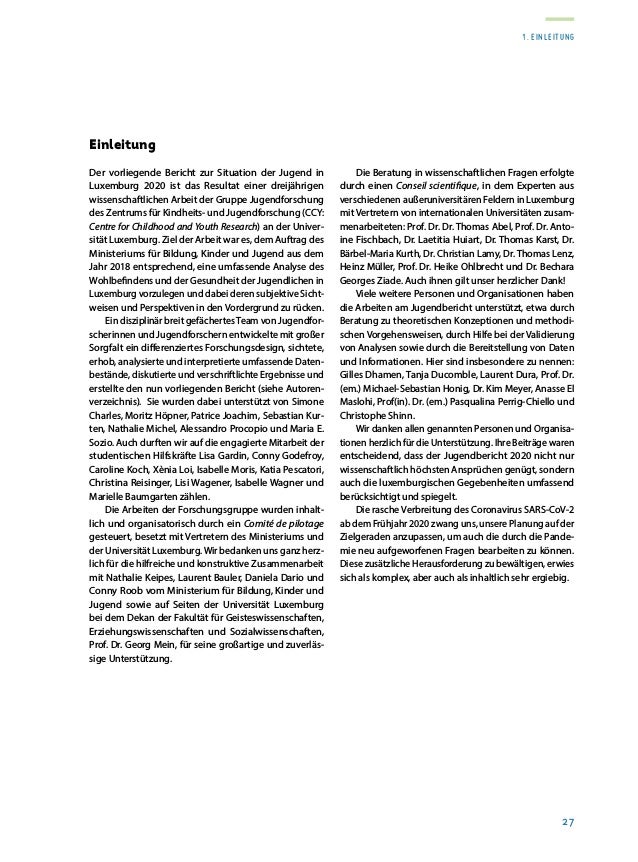 2. Konzeption des JugendberichteS
29
KONZEPTION DES
JUGENDBERICHTES
2
KAPITEL
2
Anette Schumacher
Andreas Heinen
Helmut Wi...
