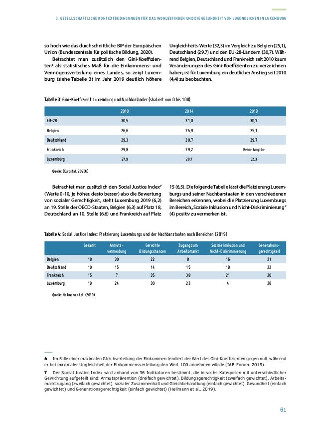 Rapport sur la situation de la jeunesse 2020
