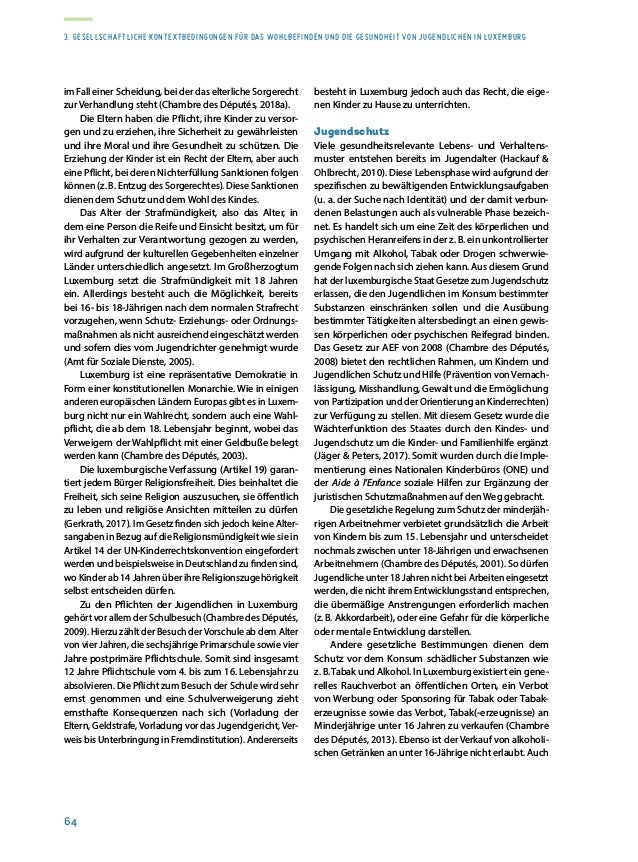 Rapport sur la situation de la jeunesse 2020