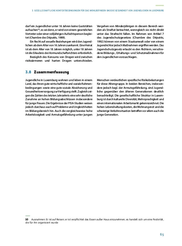 Rapport sur la situation de la jeunesse 2020