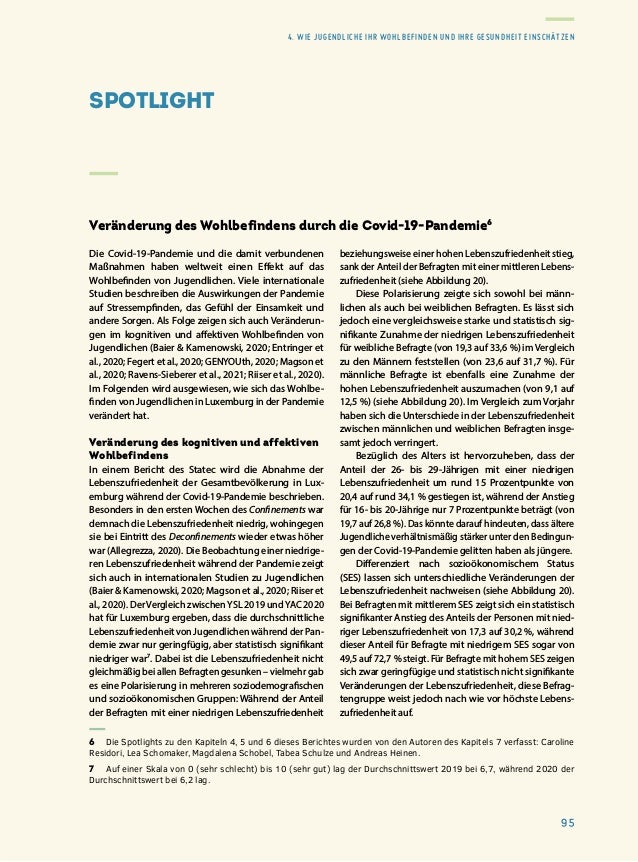 Rapport sur la situation de la jeunesse 2020