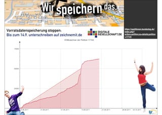 https://epetitionen.bundestag.de/
     index.php?
     action=petition;sa=details;petition
     =17143




26
 