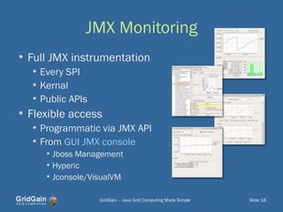 GridGain - Java Grid Computing Made Simple | PPT