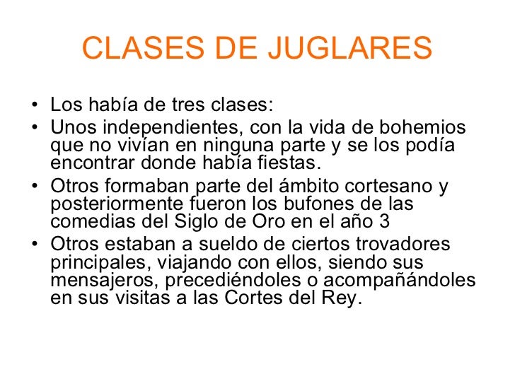 Juglares de la Edad Media Juglares de la Edad Media