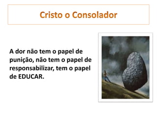 A dor nāo tem o papel de
puniçāo, nāo tem o papel de
responsabilizar, tem o papel
de EDUCAR.
 