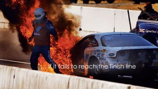 3 COMPANY CONFIDENTIAL – DO NOT DISTRIBUTE #Dynatrace
… if it fails to reach the finish line
 