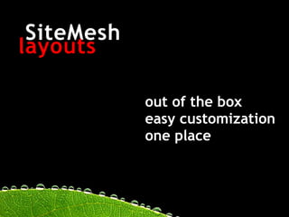 Grails @ Java User Group Silicon Valley