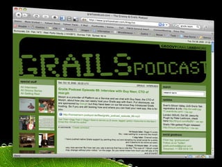 Grails @ Java User Group Silicon Valley