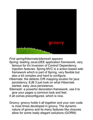 Grails @ Java User Group Silicon Valley